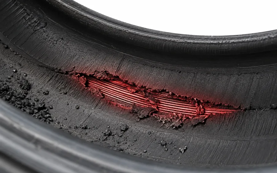 Tires driven underinflated